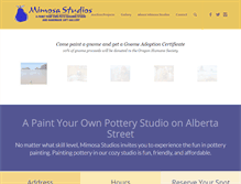 Tablet Screenshot of mimosastudios.com